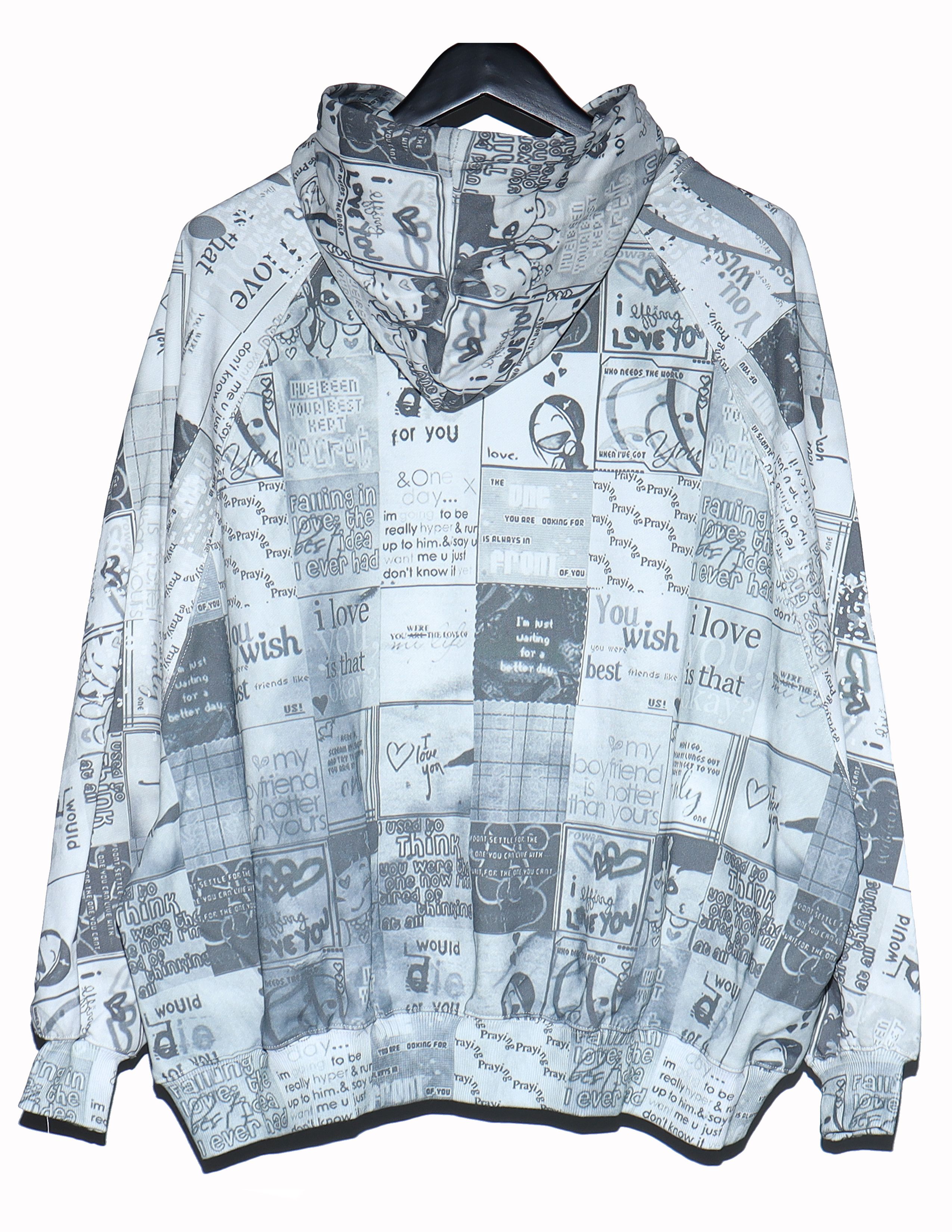 Praying Praying Myspace Hoodie Size XXL / US 16-18 / IT 52-54 - 2 Thumbnail