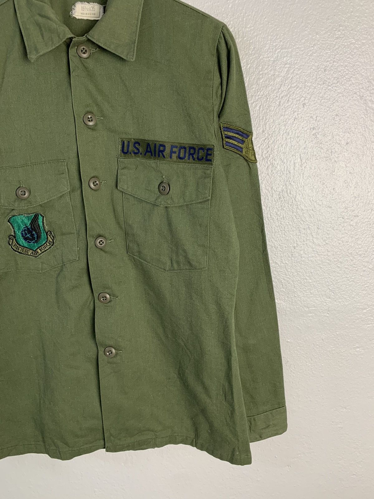 Vintage Pacific Air Force Shirt Size US L / EU 52-54 / 3 - 2 Thumbnail