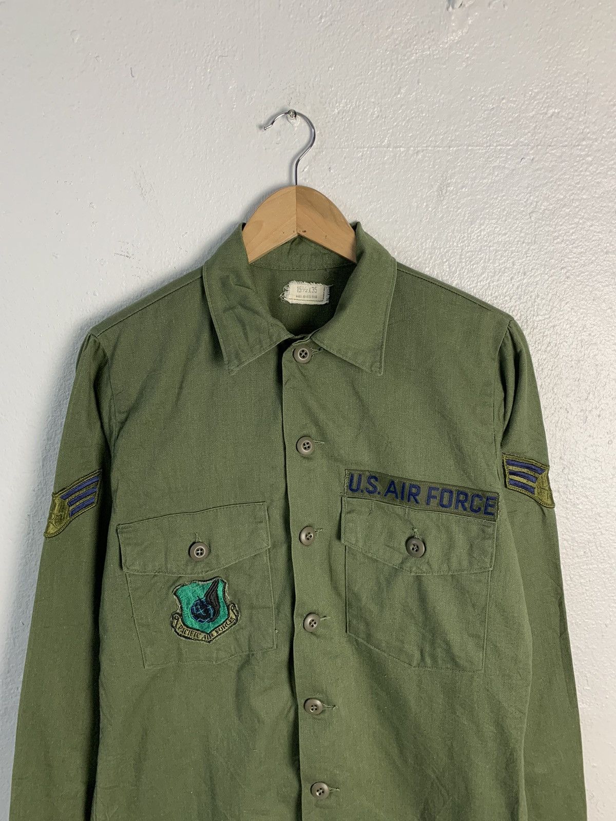 Vintage Pacific Air Force Shirt Size US L / EU 52-54 / 3 - 4 Thumbnail