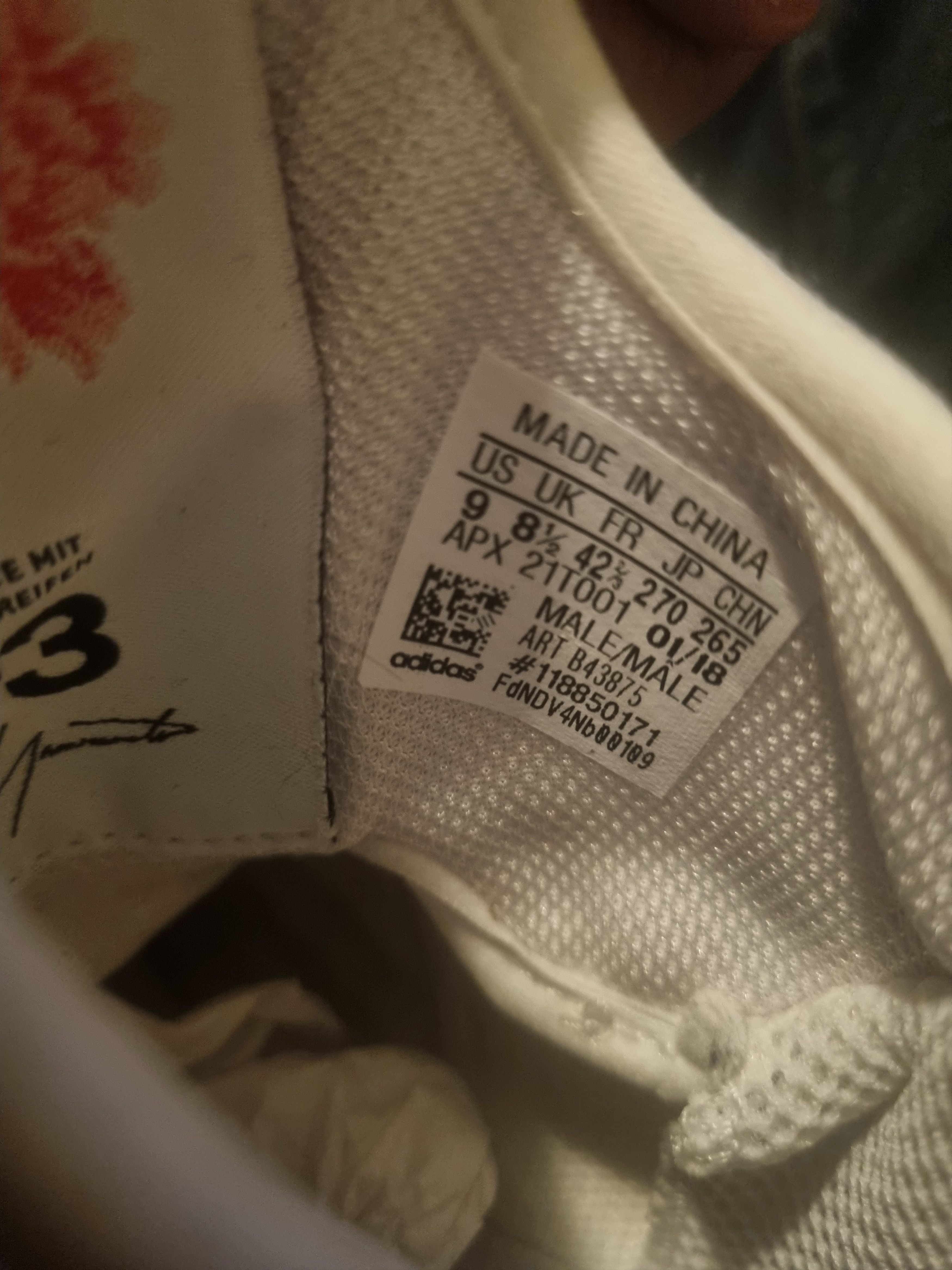 Adidas × Y-3 × Yohji Yamamoto ByW Basketball Sneaker High Harden Boost Bball Trainer Size US 9.5 / EU 42-43 - 16 Thumbnail