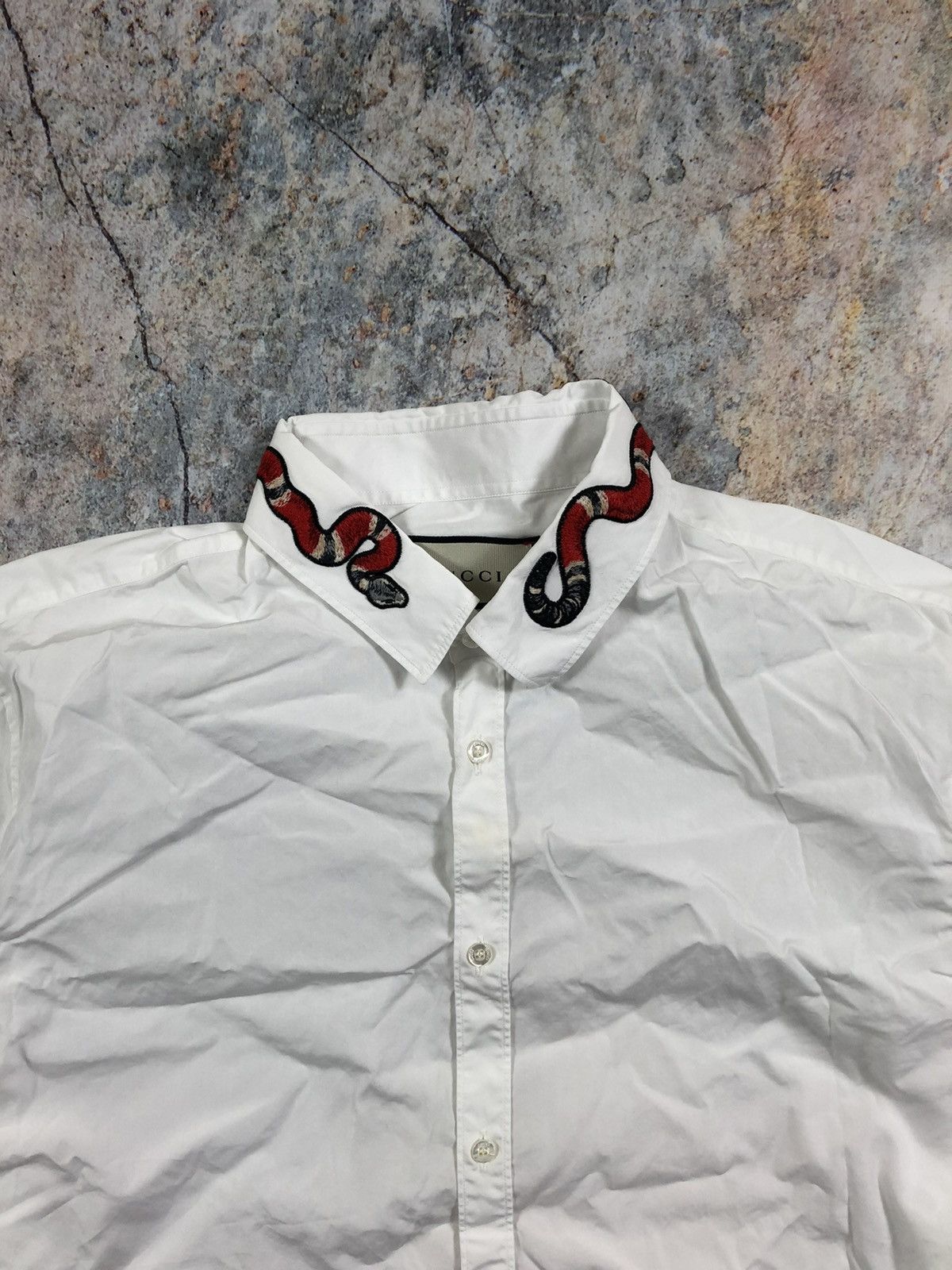 GUCCI snake print t-shirt