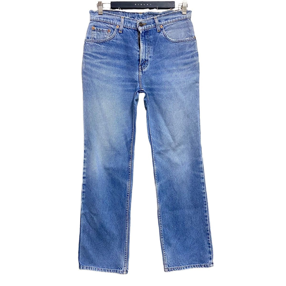 Levi's Vintage Levis 505 Distressed LightWash Jeans 31x30 Size US 31 - 3 Thumbnail