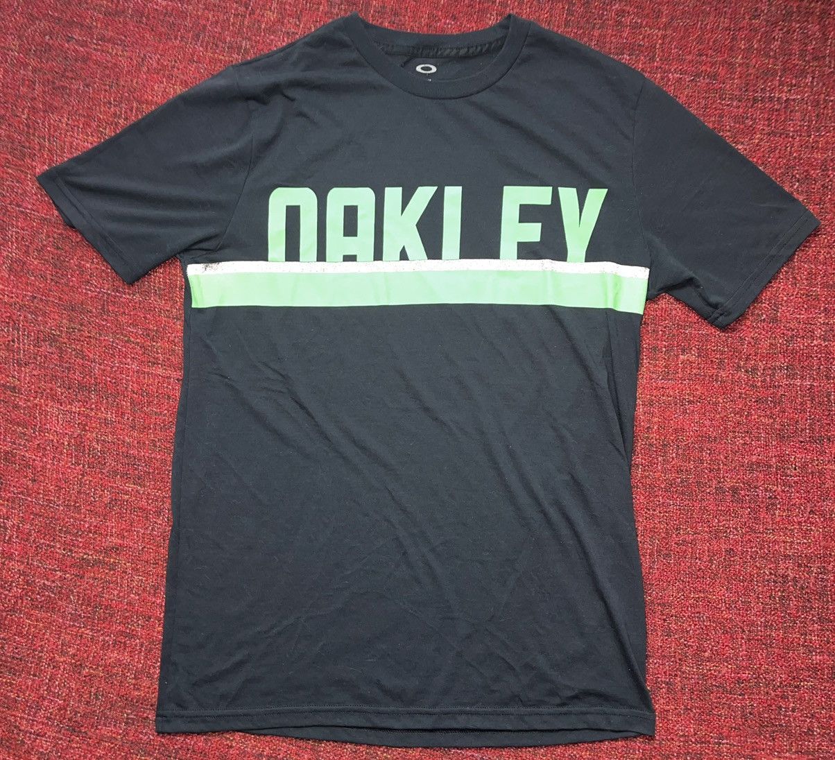 Designer × Oakley Oakley neon green reflective logo gorpcore style t-shirt Size US M / EU 48-50 / 2 - 3 Thumbnail