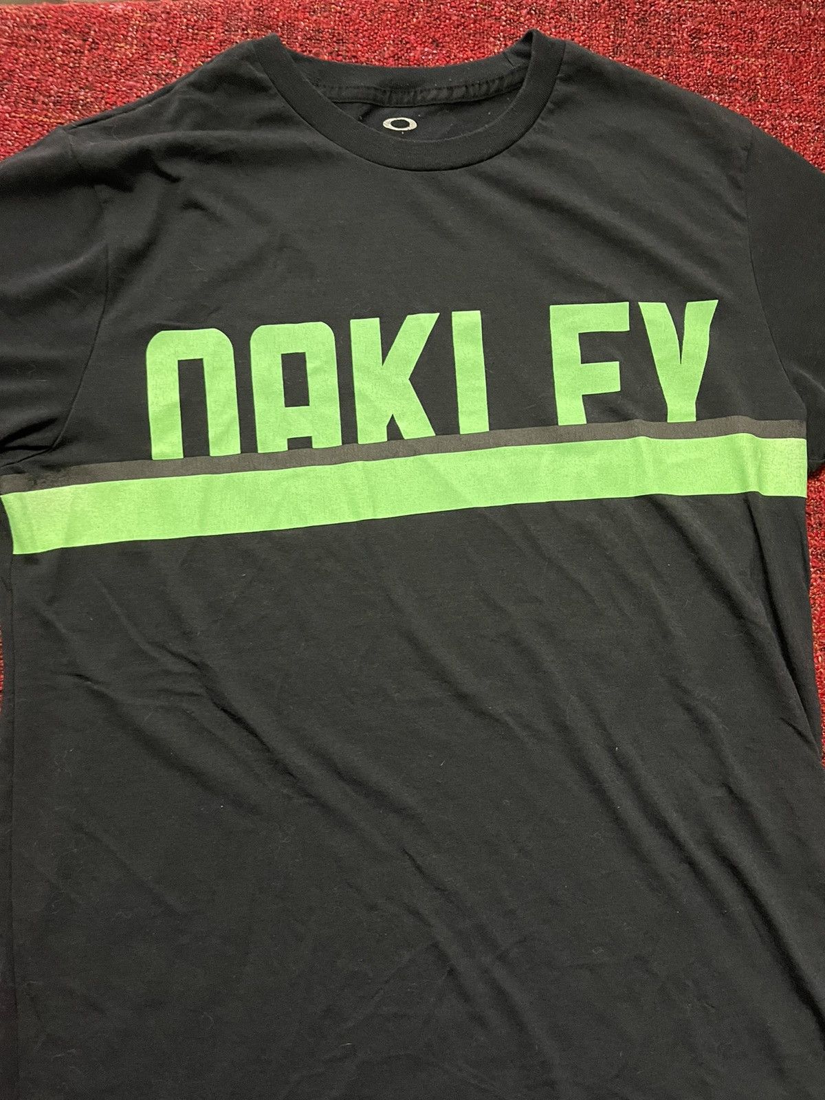 Designer × Oakley Oakley neon green reflective logo gorpcore style t-shirt Size US M / EU 48-50 / 2 - 2 Thumbnail