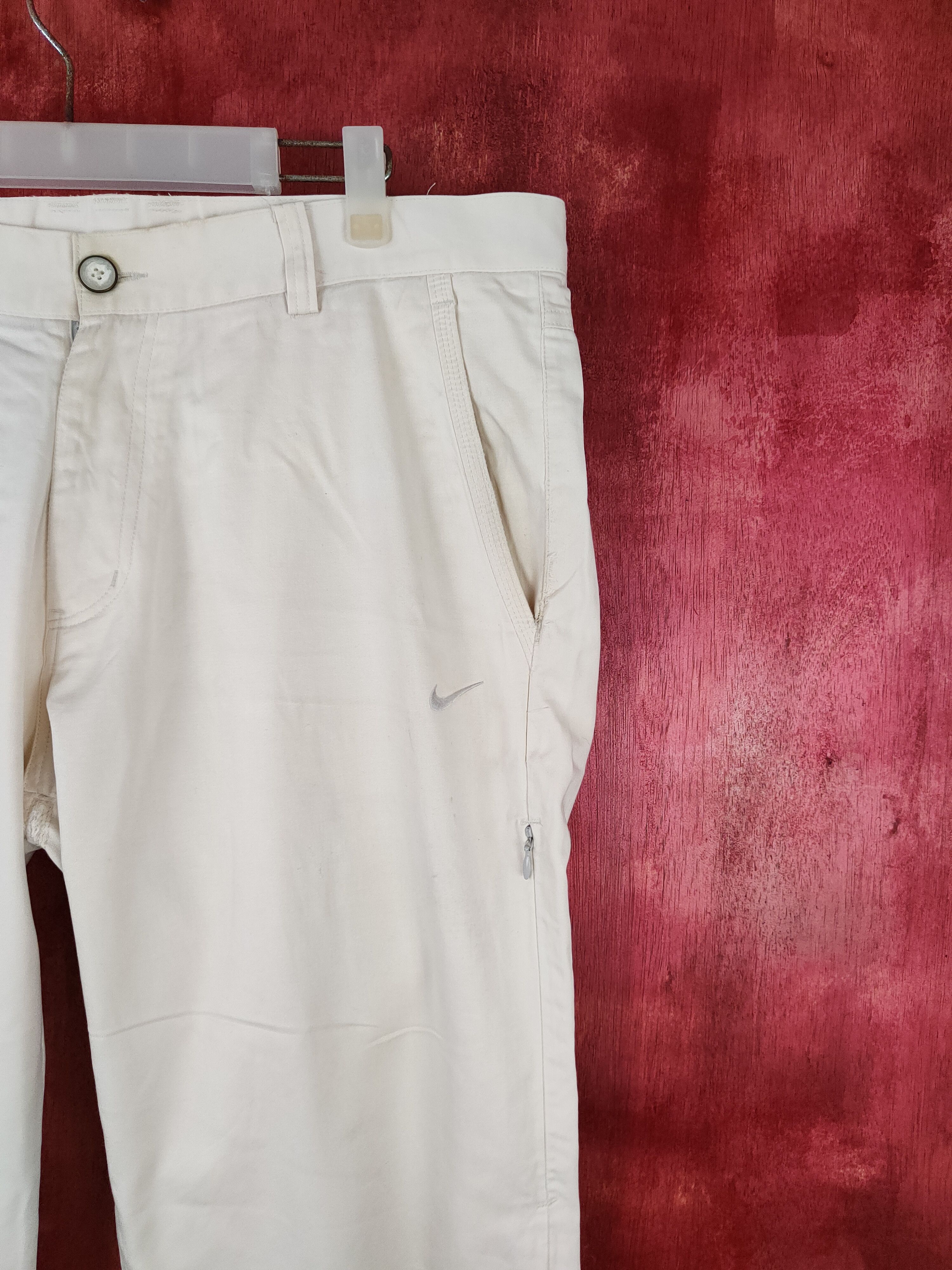 Nike × Vintage Nike Golf Cream Multi Pocket Tactical Pants #S556 Size US 36 / EU 52 - 6 Thumbnail