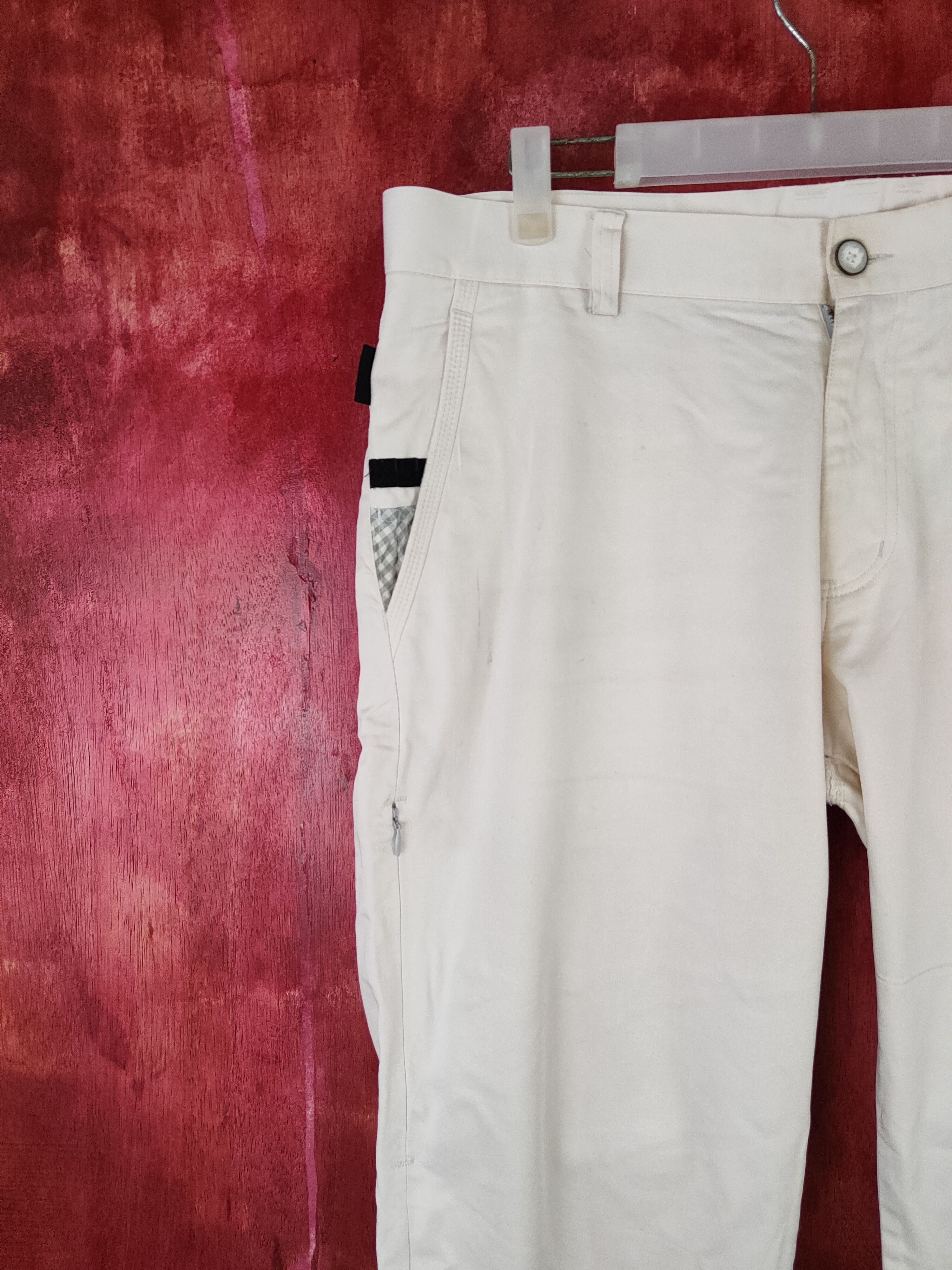Nike × Vintage Nike Golf Cream Multi Pocket Tactical Pants #S556 Size US 36 / EU 52 - 3 Thumbnail