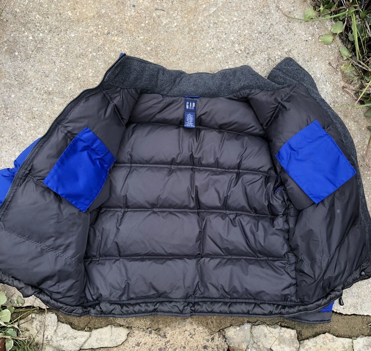 Gap × The North Face × Vintage RARE 2001 GAP nylon thick Puffer jacket foldable hood Size US L / EU 52-54 / 3 - 3 Thumbnail
