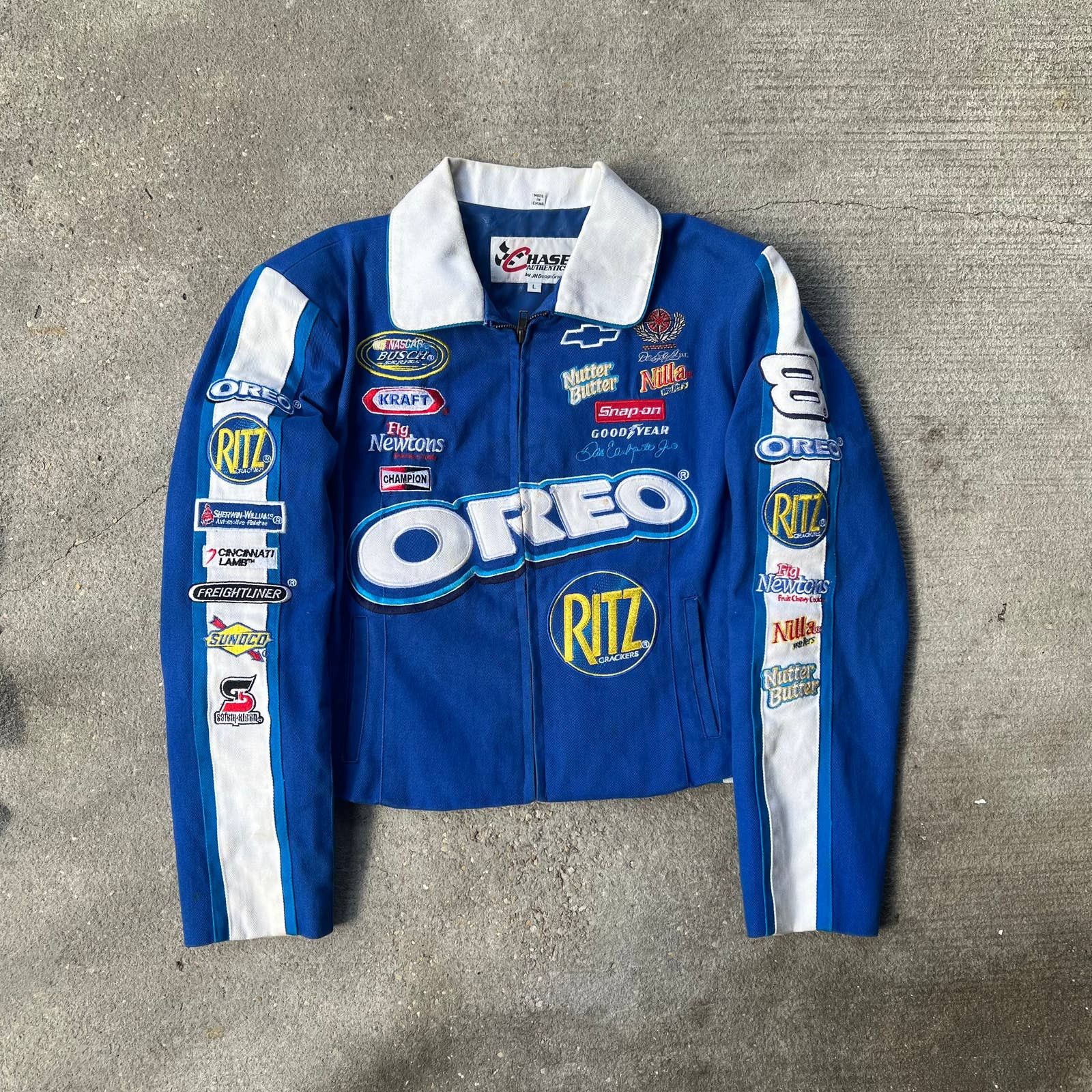 NASCAR × Streetwear × Vintage Vintage Oreo nascar chase authentics 