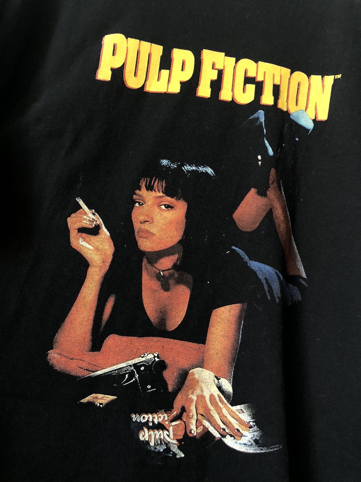 Vintage Pulp Fiction Graphic Tees Size US XXL / EU 58 / 5 - 3 Thumbnail