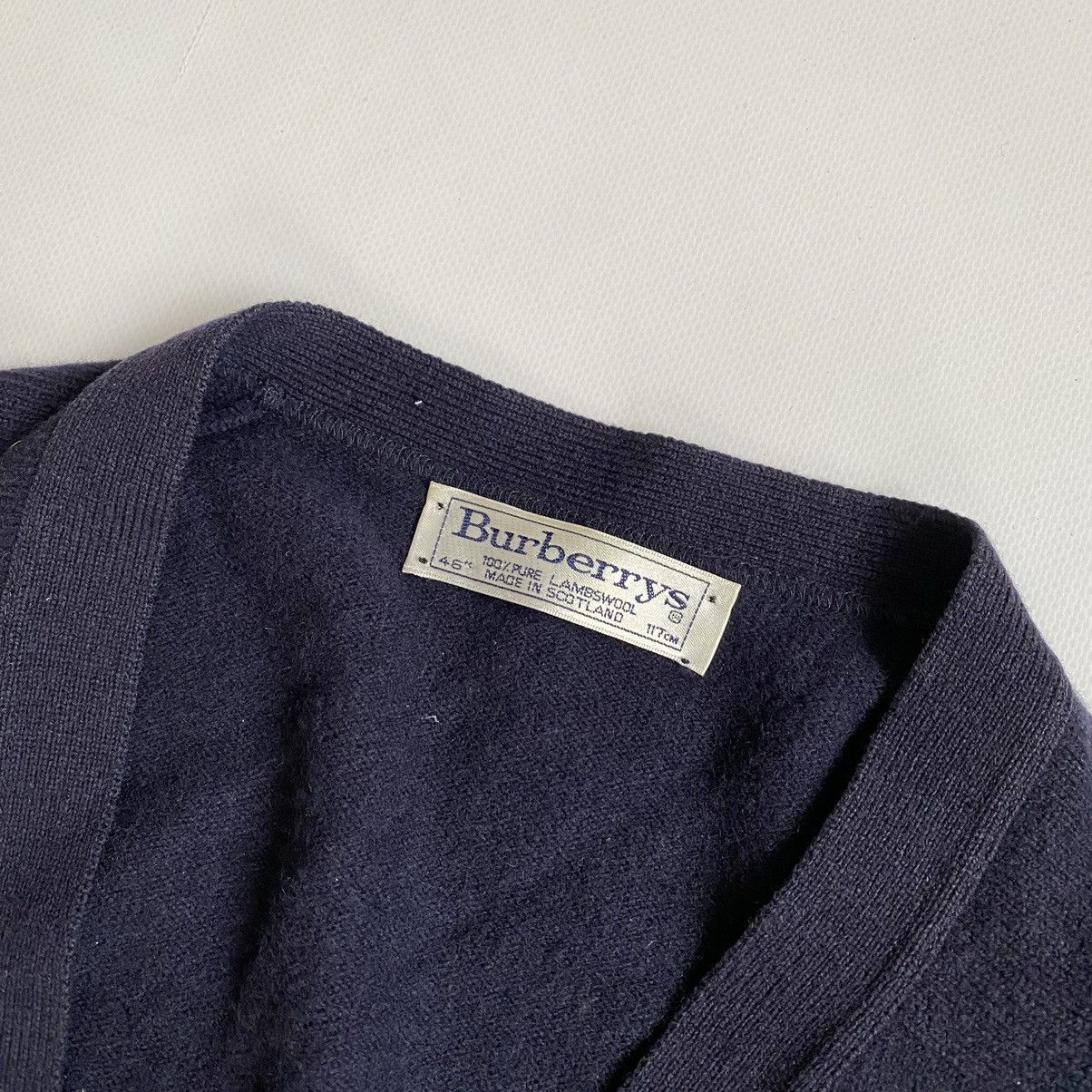 Burberry × Vintage Vintage Burberry's Cardigan Sweater Size US M / EU 48-50 / 2 - 3 Thumbnail