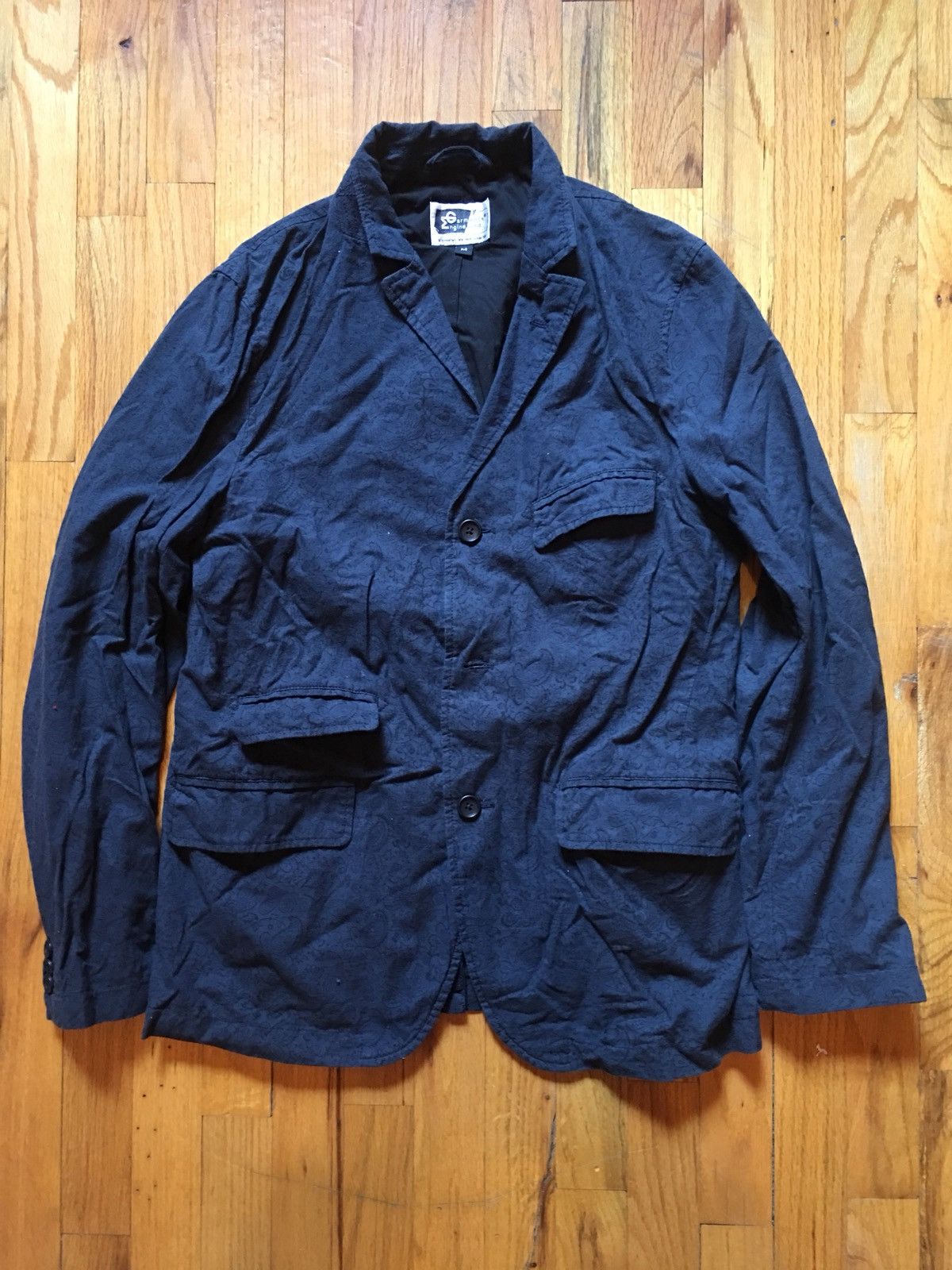 Engineered Garments Andover Jacket Size M Navy Paisley Size US M / EU 48-50 / 2 - 1 Preview