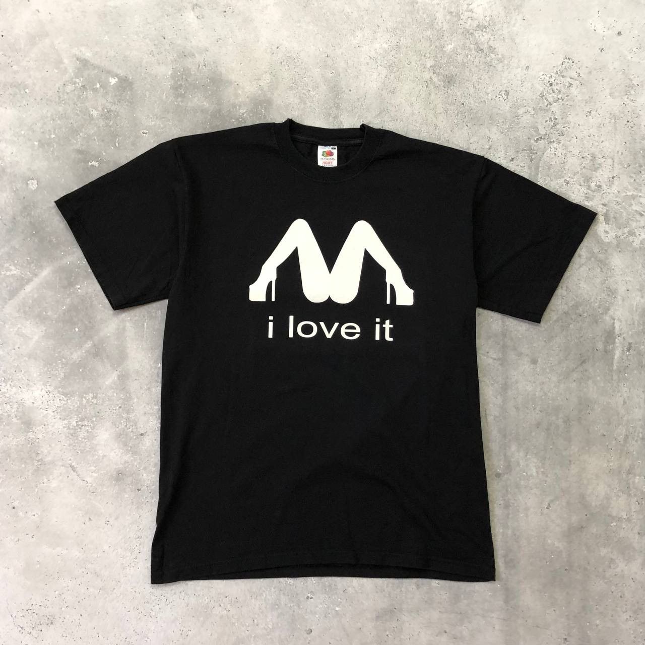 Hot Model Sex Vintage I Love It McDonalds Sex Parody T Shirt Black Size L Size US L / EU 52-54 / 3 - 1 Thumbnail