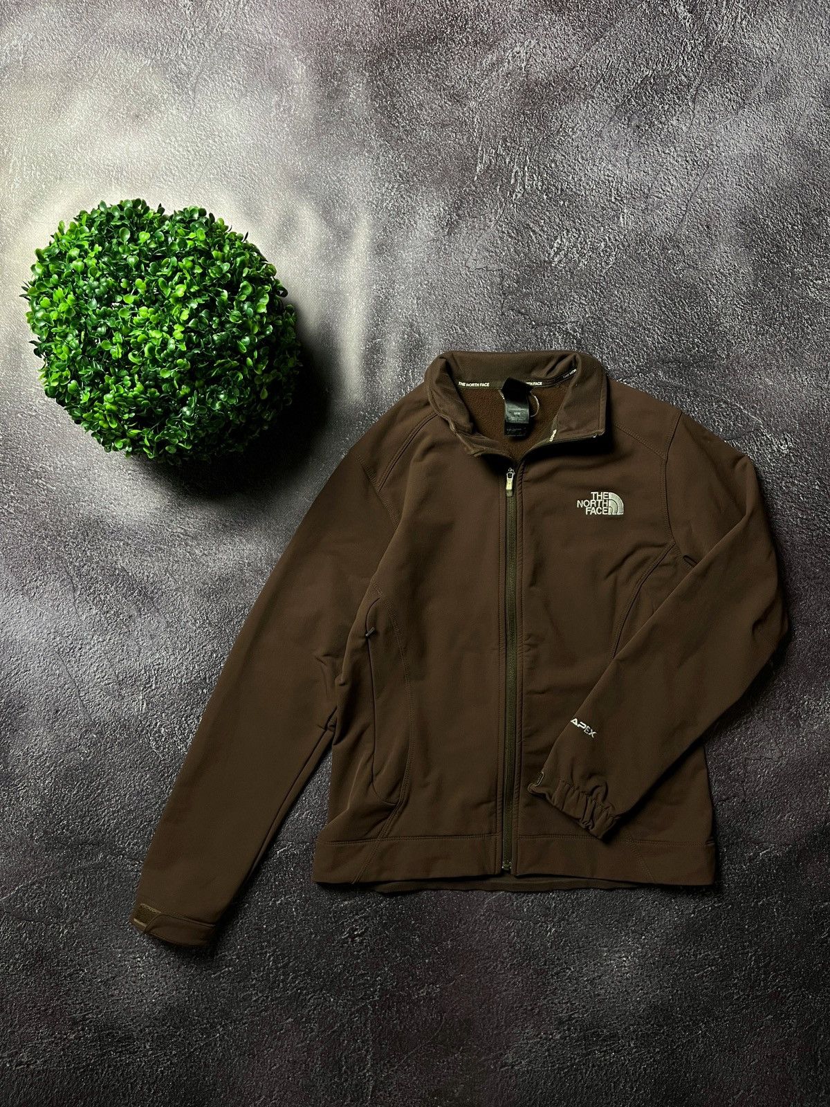 Vintage The North Face Brown Softshell Jacket