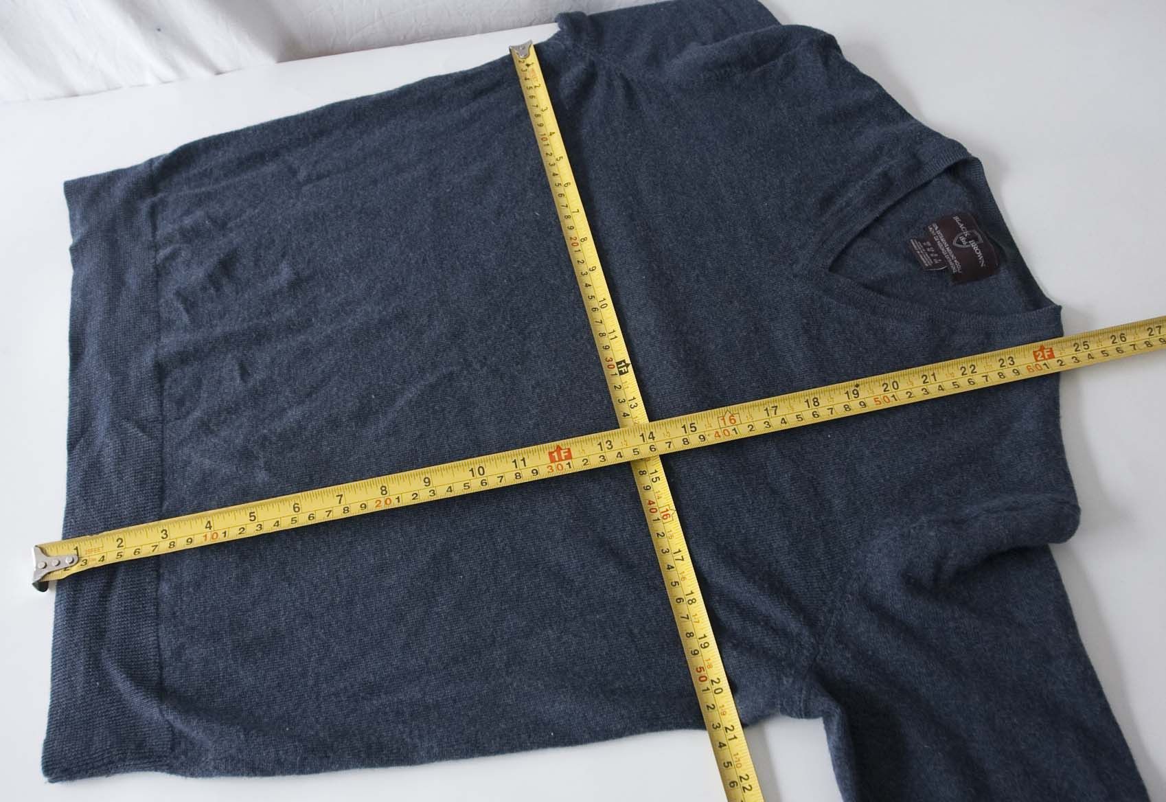Black Brown 1826 Black Brown 1826 Sweater 100% Extra Fine Merino Size L/ XL Size US L / EU 52-54 / 3 - 5 Thumbnail