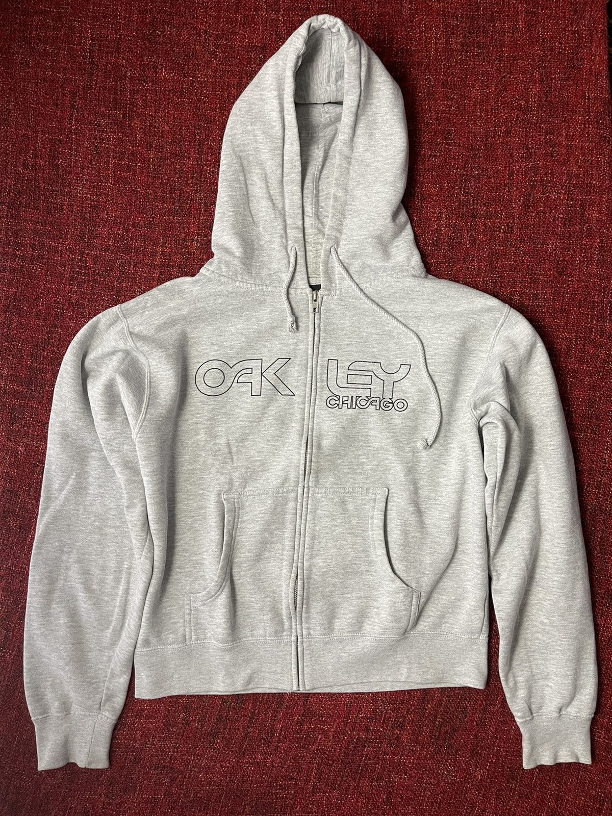 Designer × Oakley × Vintage Oakley vintage Y2K full zip gorpcore style hoodie Size M / US 6-8 / IT 42-44 - 1 Thumbnail
