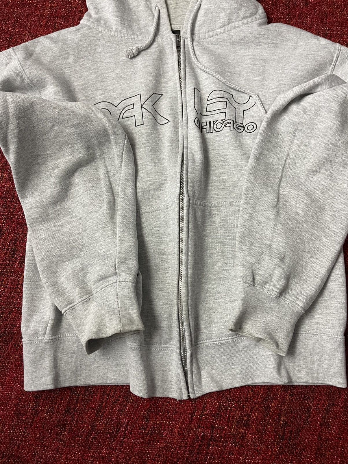Designer × Oakley × Vintage Oakley vintage Y2K full zip gorpcore style hoodie Size M / US 6-8 / IT 42-44 - 3 Thumbnail