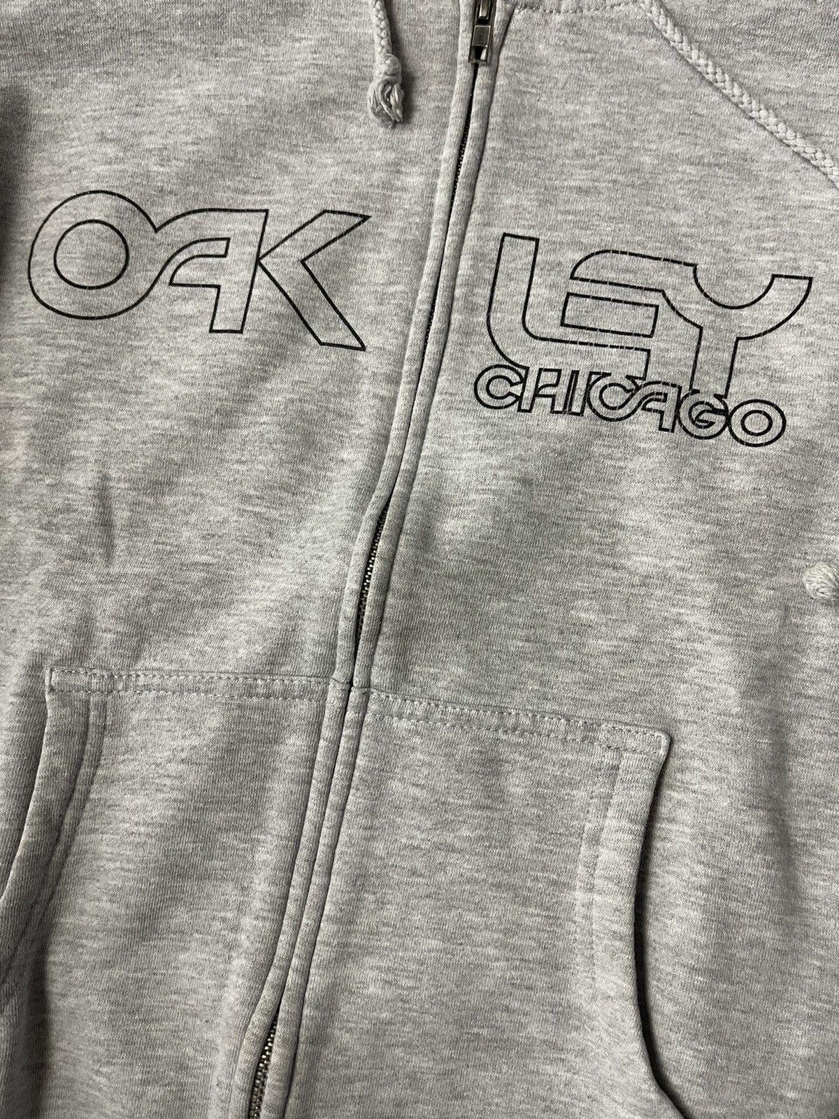 Designer × Oakley × Vintage Oakley vintage Y2K full zip gorpcore style hoodie Size M / US 6-8 / IT 42-44 - 2 Thumbnail