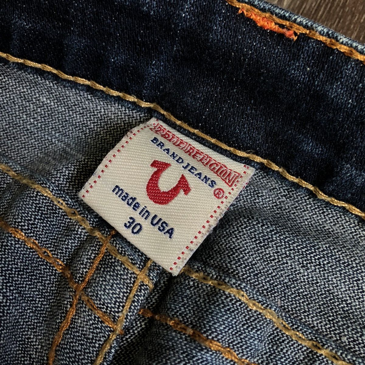 True Religion Vintage Y2K True Religion Joey Low Rise Boot Cut Denim Jeans Size 30" / US 8 / IT 44 - 10 Thumbnail