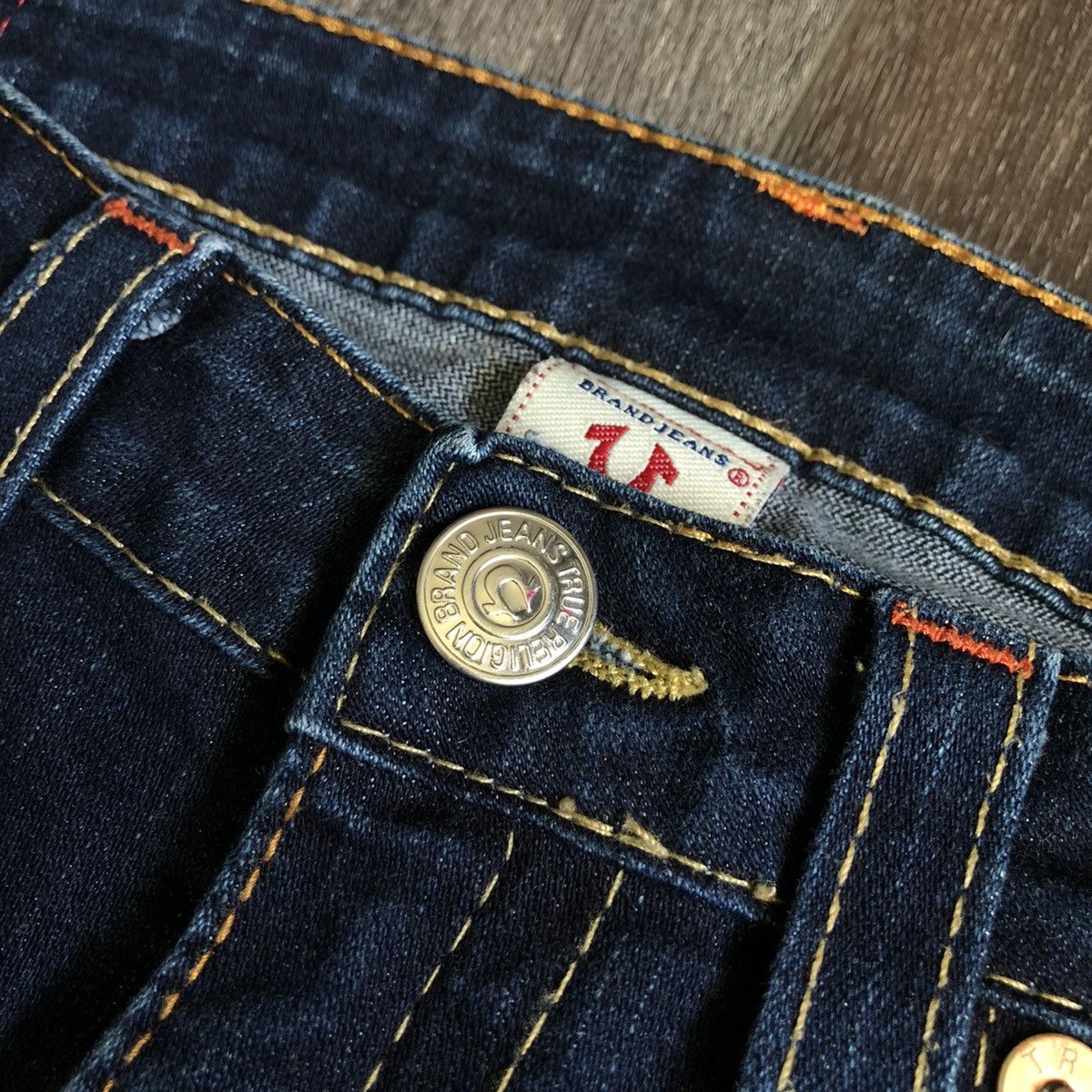 True Religion Vintage Y2K True Religion Joey Low Rise Boot Cut Denim Jeans Size 30" / US 8 / IT 44 - 8 Thumbnail