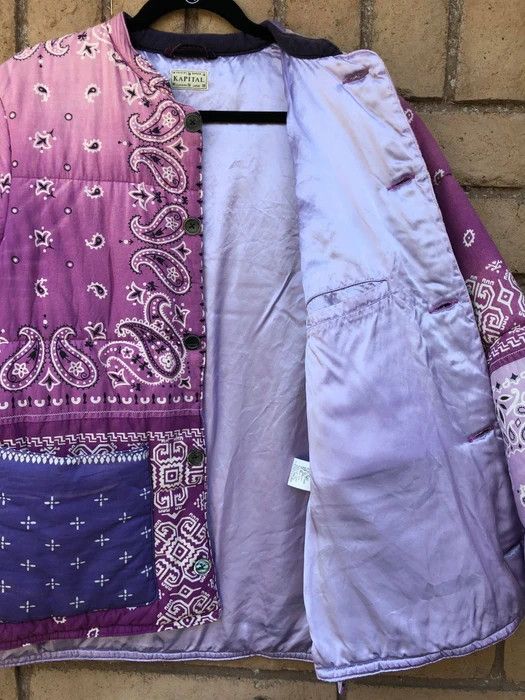 Kapital Bandanna Patchwork Quilted Jacket Size US M / EU 48-50 / 2 - 5 Thumbnail