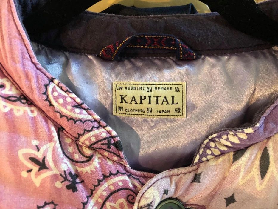 Kapital Bandanna Patchwork Quilted Jacket Size US M / EU 48-50 / 2 - 7 Thumbnail