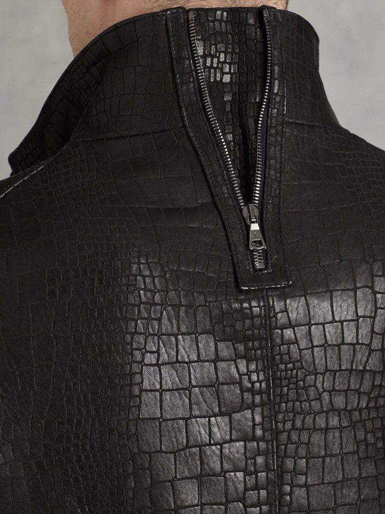 John Varvatos Backzip leather jacket. 48 Size US M / EU 48-50 / 2 - 2 Thumbnail