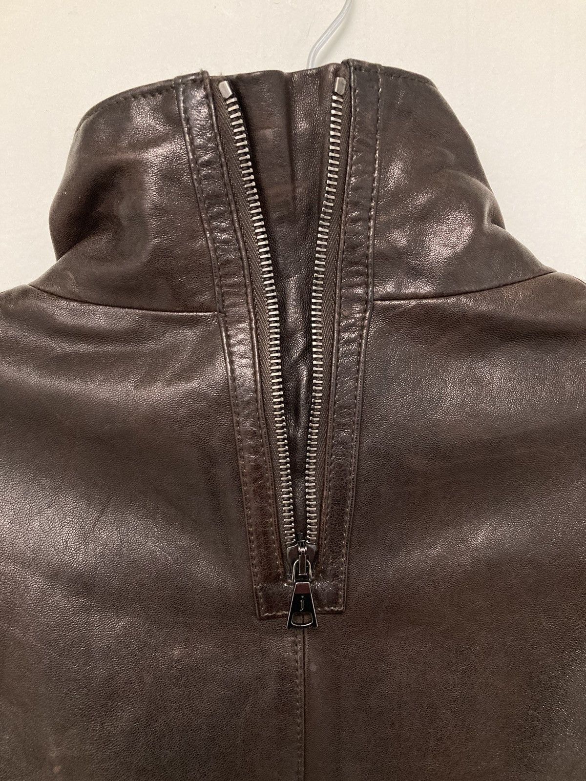 John Varvatos Backzip leather jacket. 48 Size US M / EU 48-50 / 2 - 10 Thumbnail