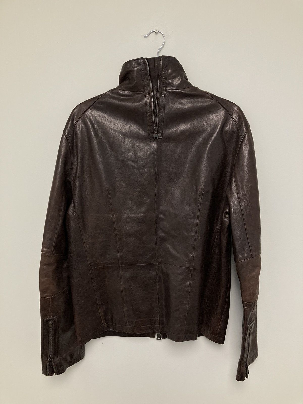 John Varvatos Backzip leather jacket. 48 Size US M / EU 48-50 / 2 - 7 Thumbnail