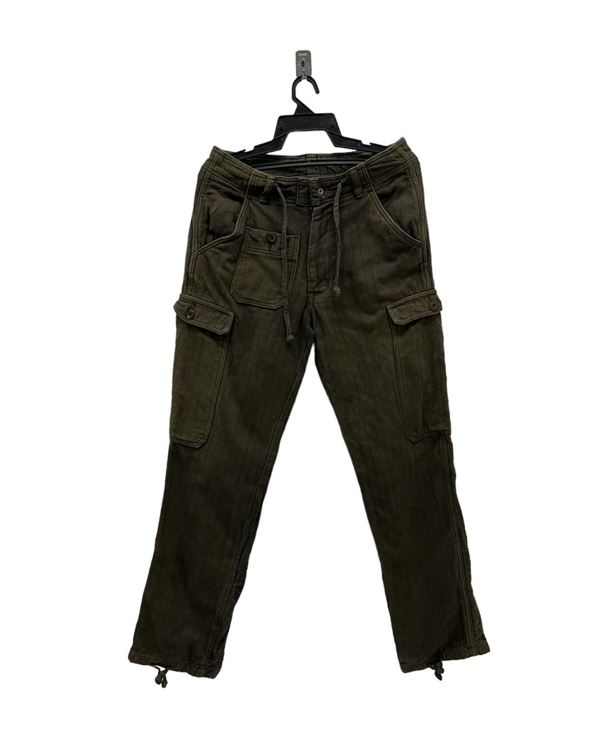 Japanese Brand × Seditionaries JAPANESE BRAND GOGMAGOG ZIPPER PUNK SYLE CARGO PANTS Size US 30 / EU 46 - 1 Thumbnail