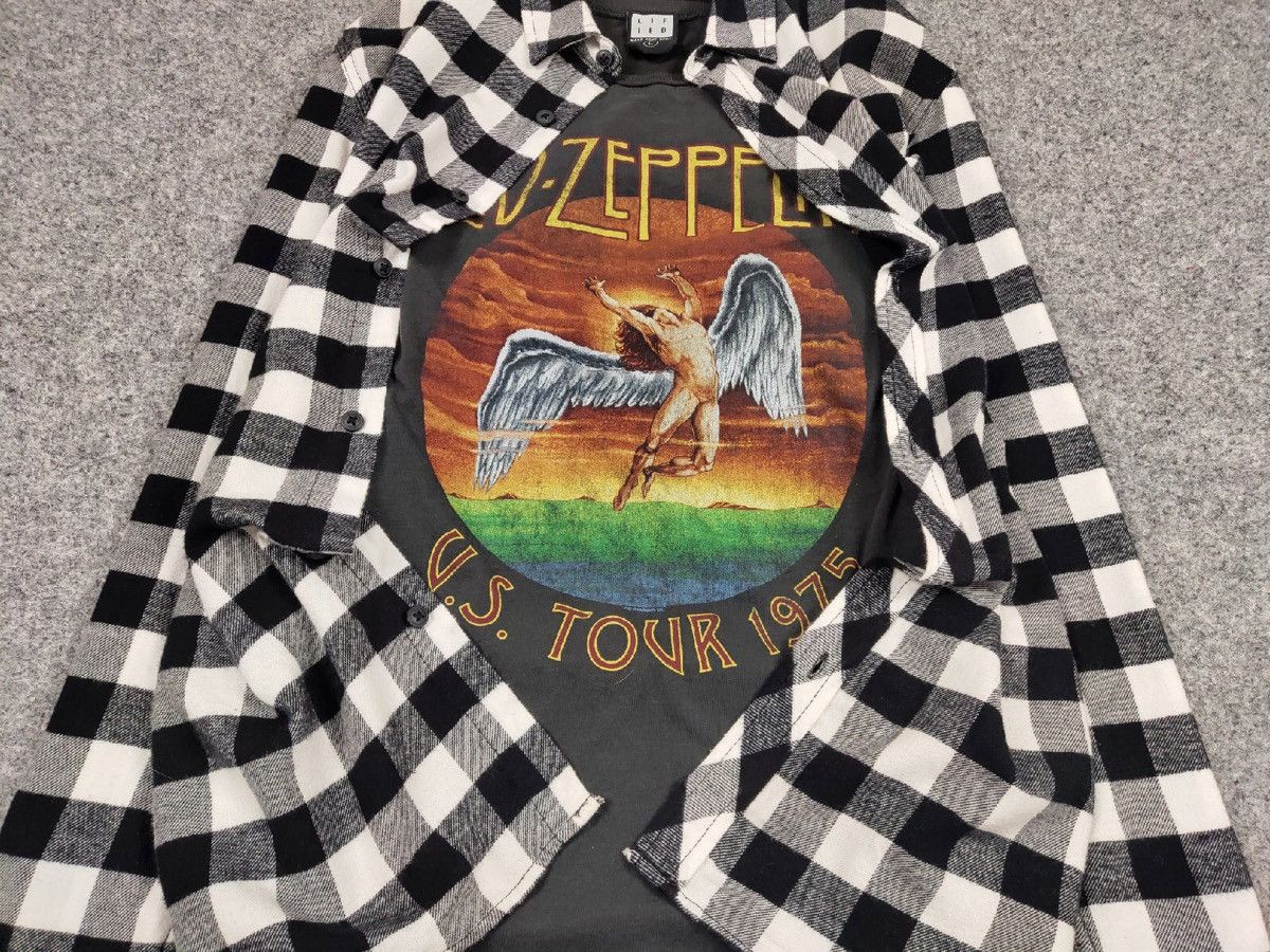 Flannel Vintage Flannel Shirt Travis Scott Style Size US M / EU 48-50 / 2 - 6 Thumbnail
