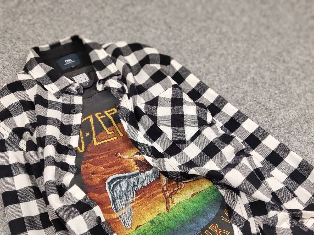 Flannel Vintage Flannel Shirt Travis Scott Style Size US M / EU 48-50 / 2 - 11 Thumbnail