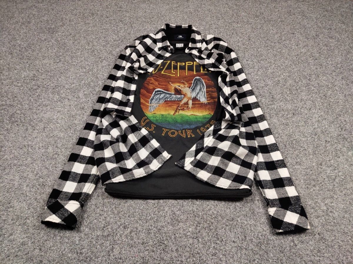 Flannel Vintage Flannel Shirt Travis Scott Style Size US M / EU 48-50 / 2 - 2 Thumbnail