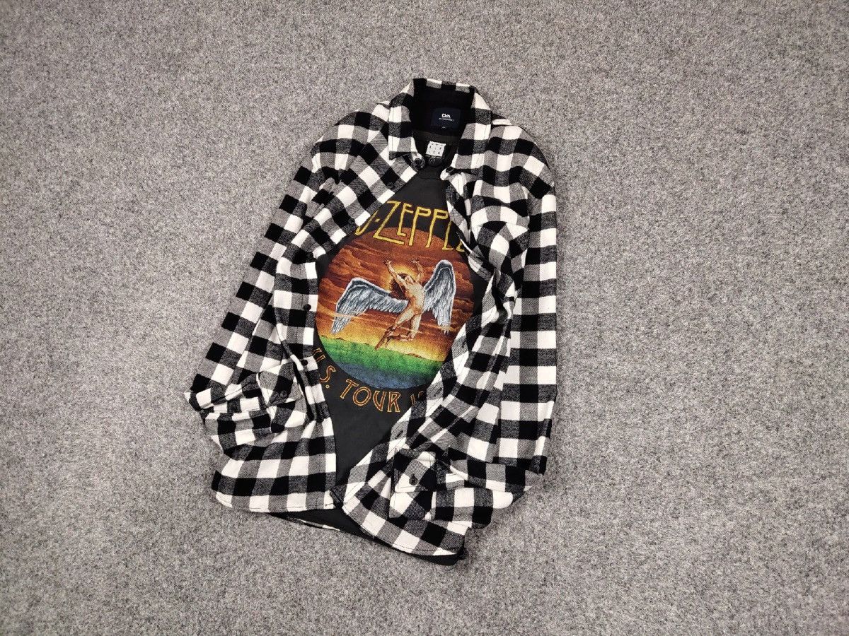 Flannel Vintage Flannel Shirt Travis Scott Style Size US M / EU 48-50 / 2 - 9 Thumbnail