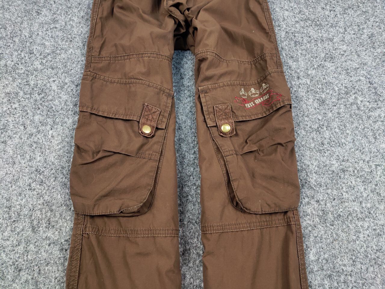 Japanese Brand Vintage 90's Japanese Bondage Military Brown Cargo Pants Size US 34 / EU 50 - 9 Thumbnail