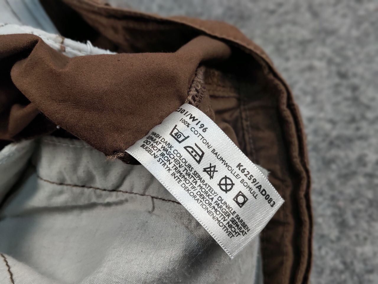 Japanese Brand Vintage 90's Japanese Bondage Military Brown Cargo Pants Size US 34 / EU 50 - 20 Thumbnail