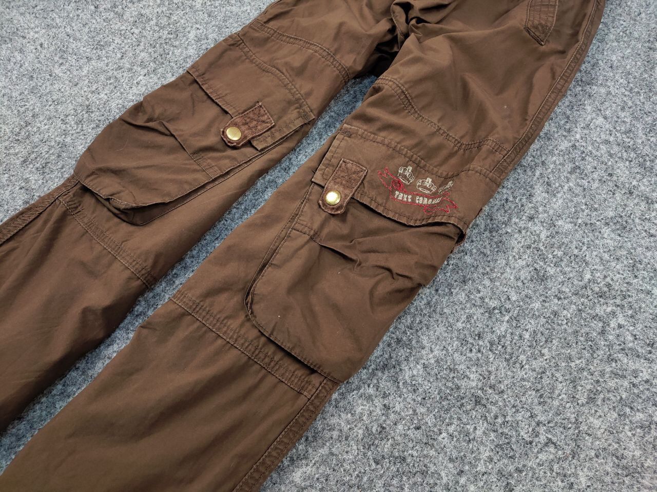 Japanese Brand Vintage 90's Japanese Bondage Military Brown Cargo Pants Size US 34 / EU 50 - 5 Thumbnail