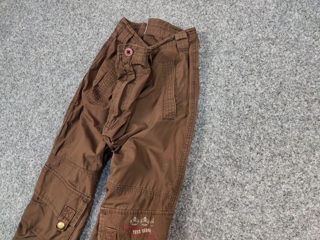 Japanese Brand Vintage 90's Japanese Bondage Military Brown Cargo Pants Size US 34 / EU 50 - 4 Thumbnail