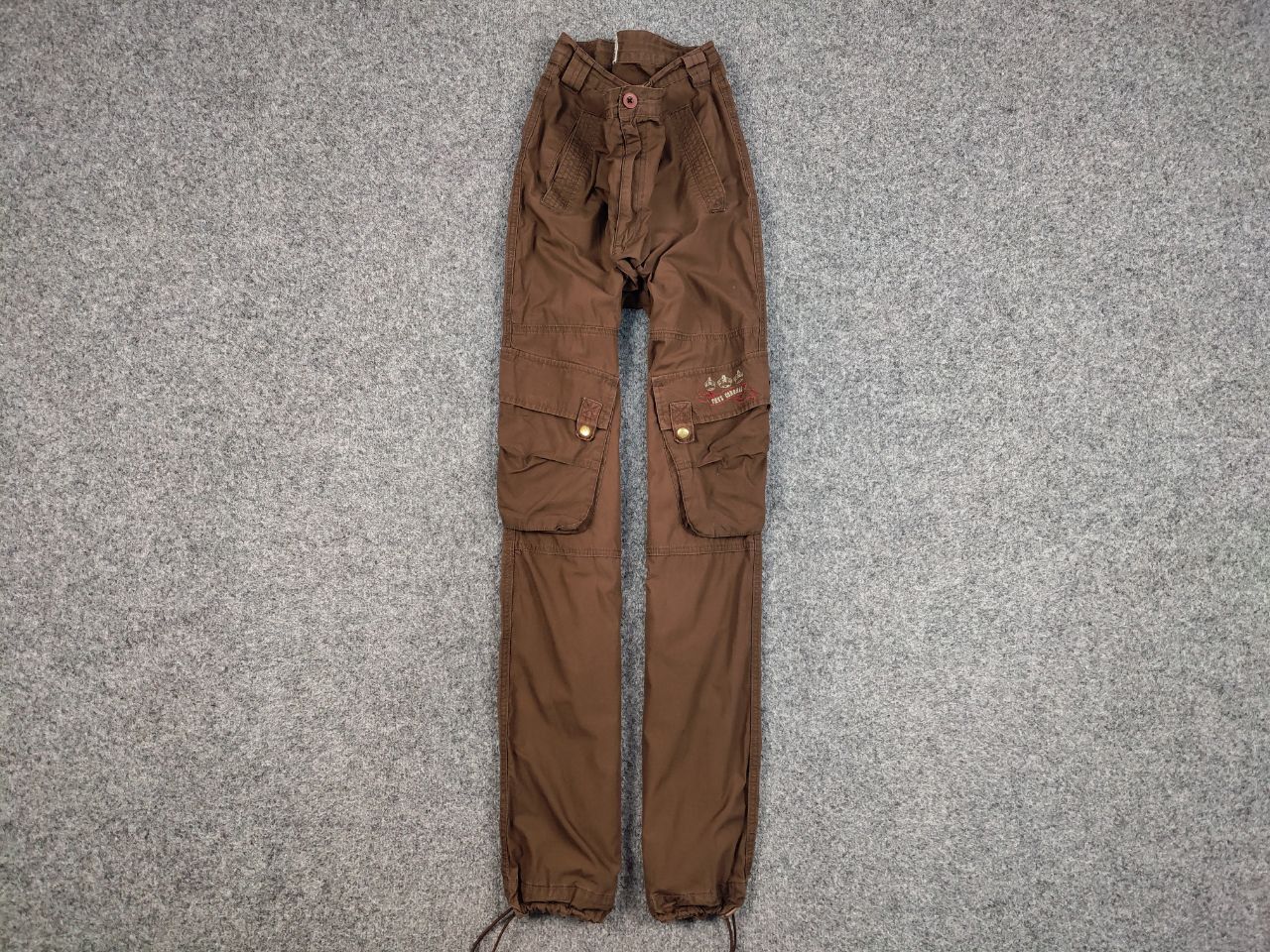 Japanese Brand Vintage 90's Japanese Bondage Military Brown Cargo Pants Size US 34 / EU 50 - 1 Thumbnail