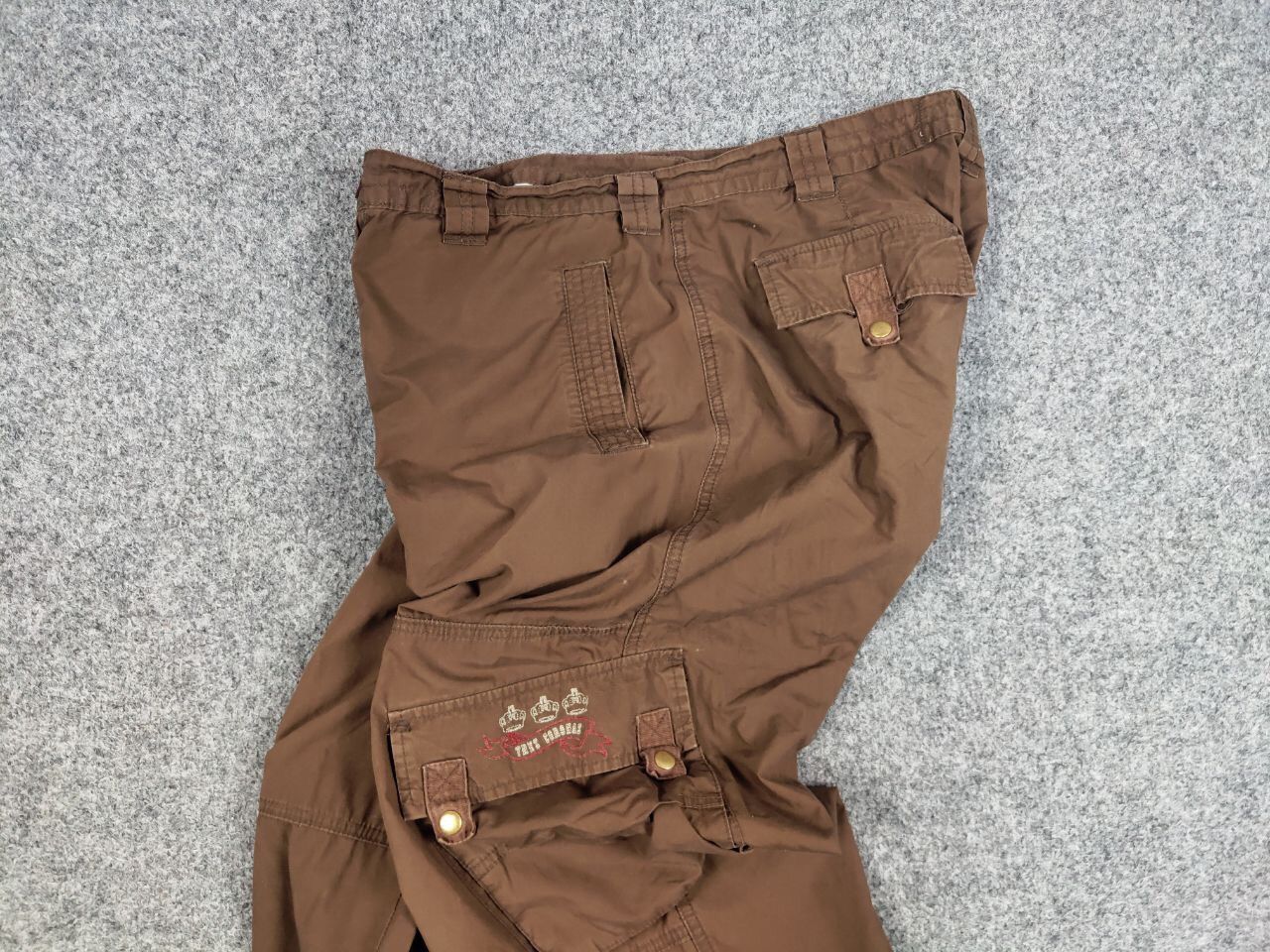 Japanese Brand Vintage 90's Japanese Bondage Military Brown Cargo Pants Size US 34 / EU 50 - 17 Thumbnail