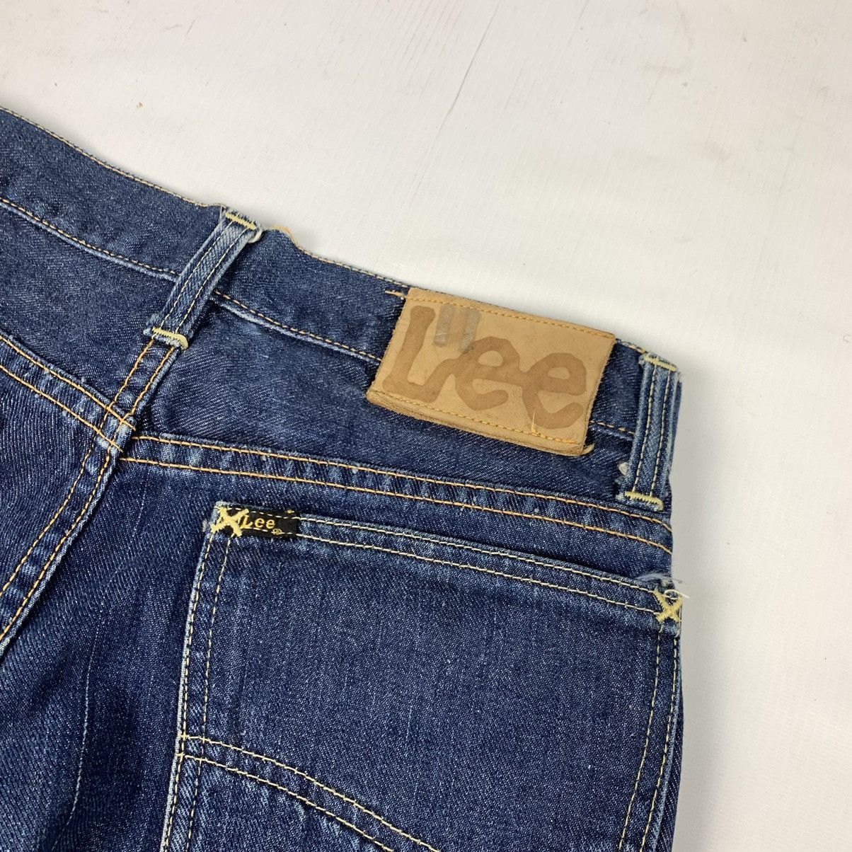 Lee Vintage 60s Lee 101 Selvedge Denim Pants Size US 28 / EU 44 - 8 Thumbnail