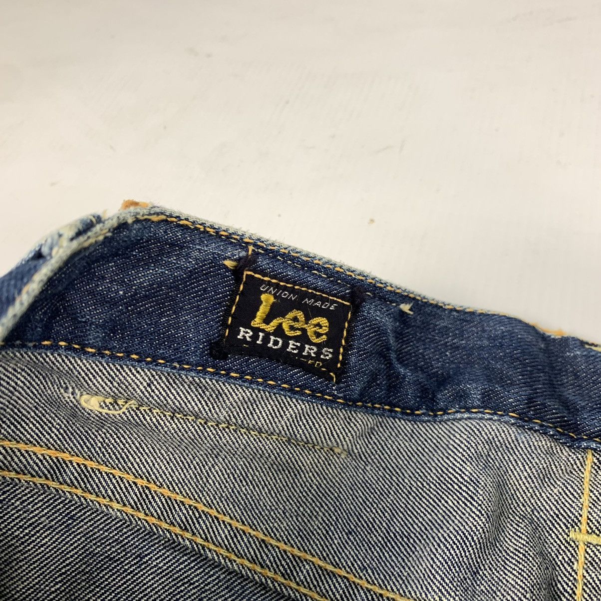 Lee Vintage 60s Lee 101 Selvedge Denim Pants Size US 28 / EU 44 - 10 Thumbnail