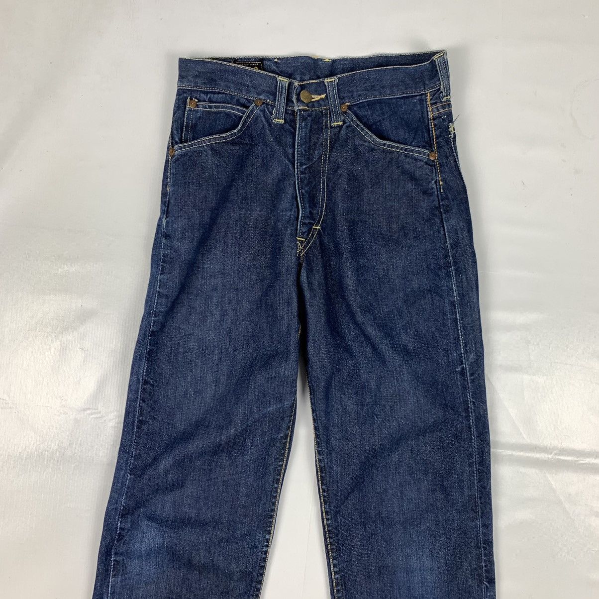 Lee Vintage 60s Lee 101 Selvedge Denim Pants Size US 28 / EU 44 - 2 Thumbnail