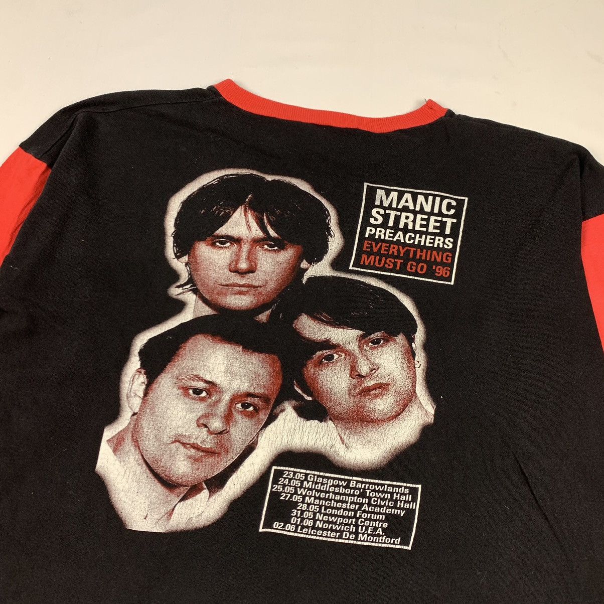 Band Tees Vintage 1996 Manic Street Preachers Everything Must Go Song Size US XL / EU 56 / 4 - 7 Thumbnail