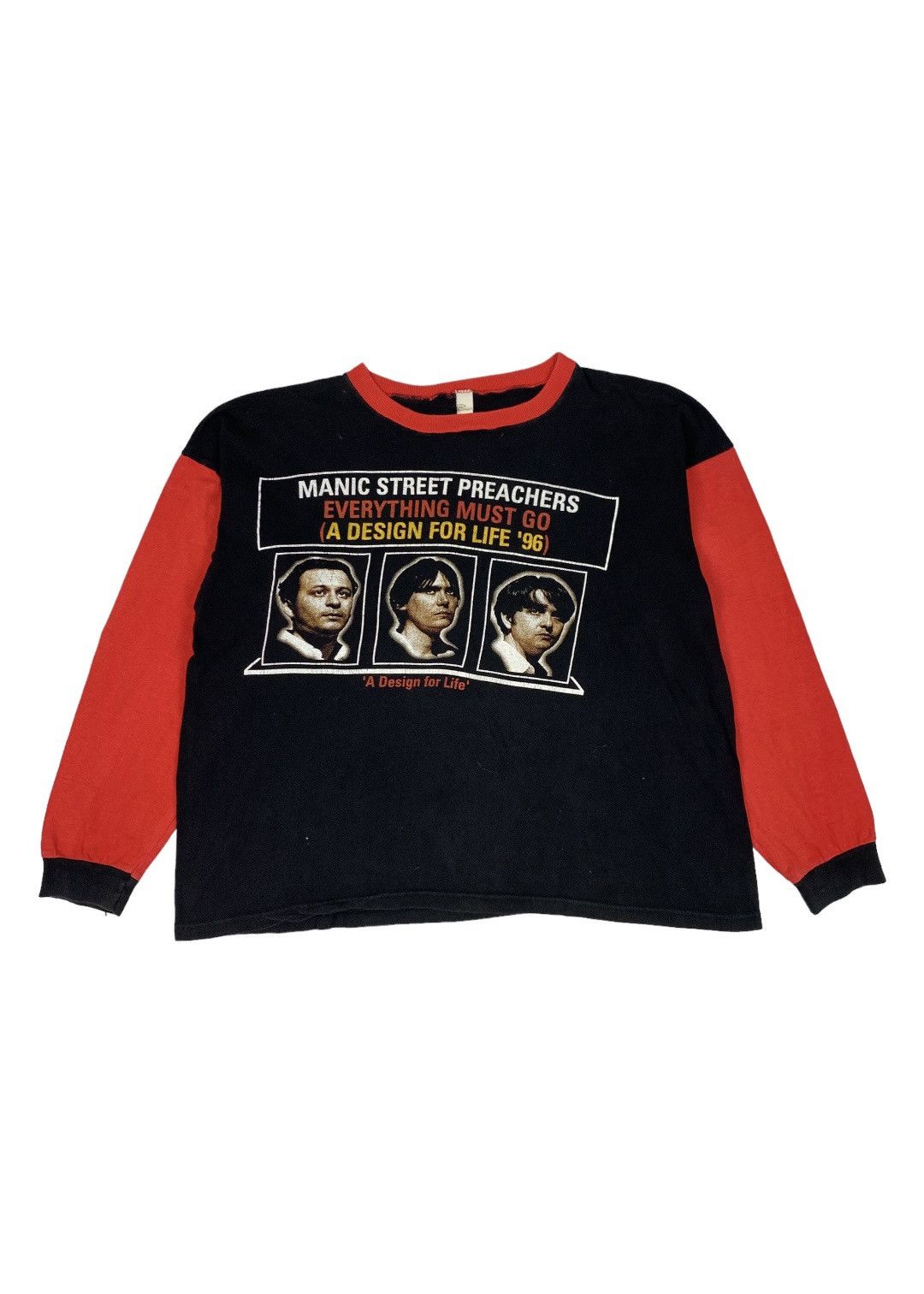 Band Tees Vintage 1996 Manic Street Preachers Everything Must Go Song Size US XL / EU 56 / 4 - 1 Thumbnail