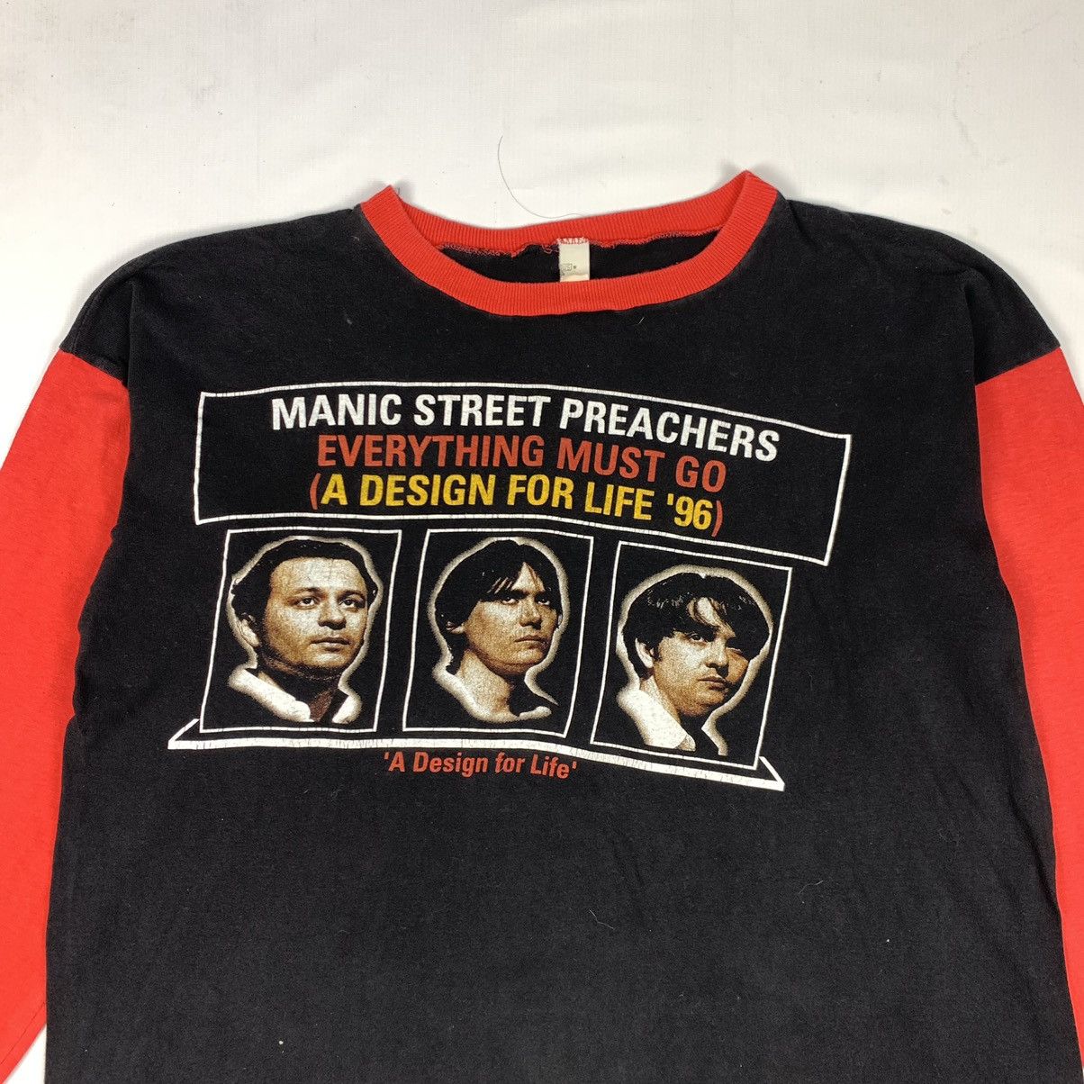 Band Tees Vintage 1996 Manic Street Preachers Everything Must Go Song Size US XL / EU 56 / 4 - 4 Thumbnail