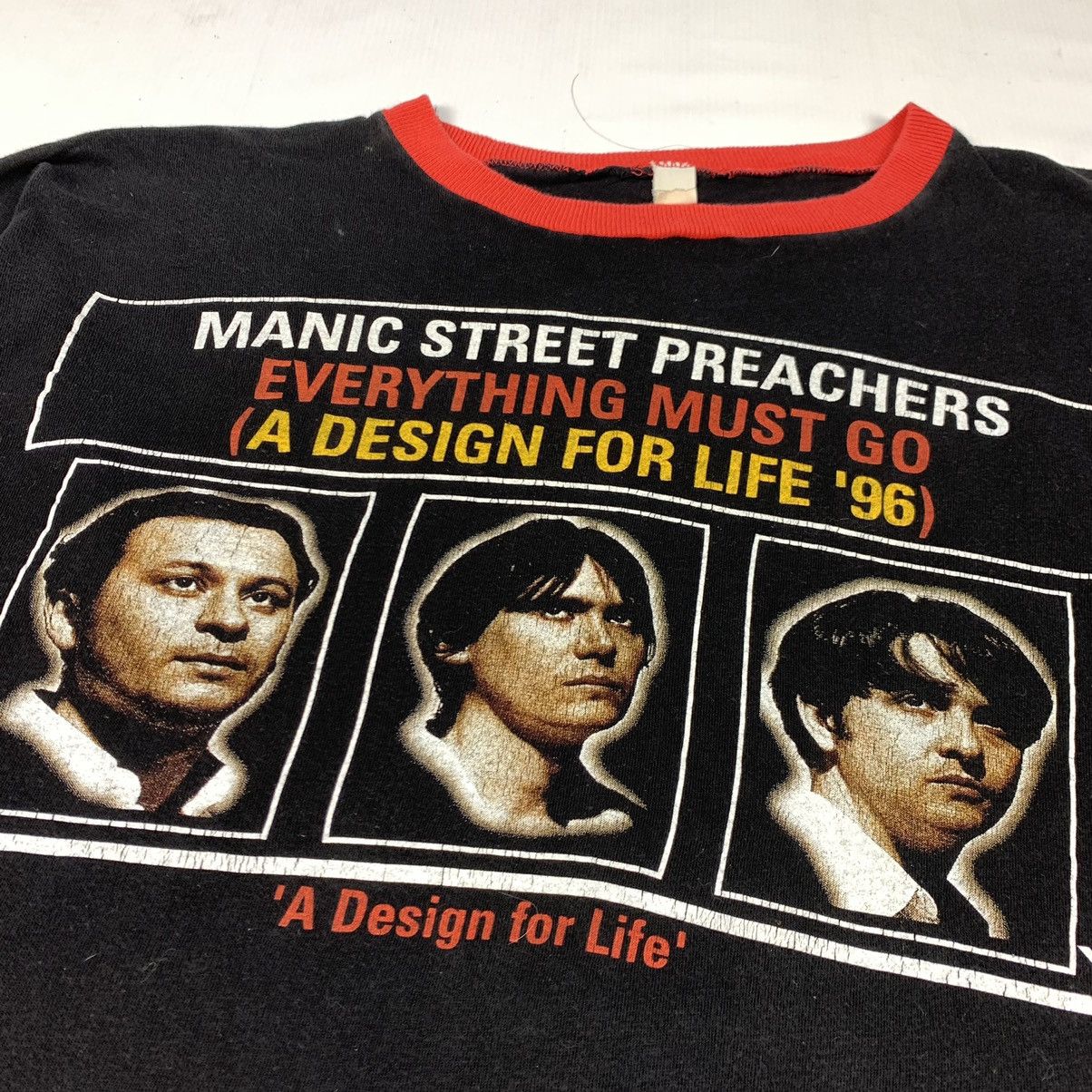 Band Tees Vintage 1996 Manic Street Preachers Everything Must Go Song Size US XL / EU 56 / 4 - 5 Thumbnail