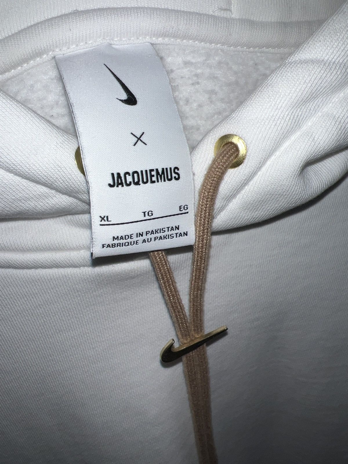 Jacquemus × Nike Nike x JACQUEMUS Le Hoodie Size US XL / EU 56 / 4 - 4 Thumbnail