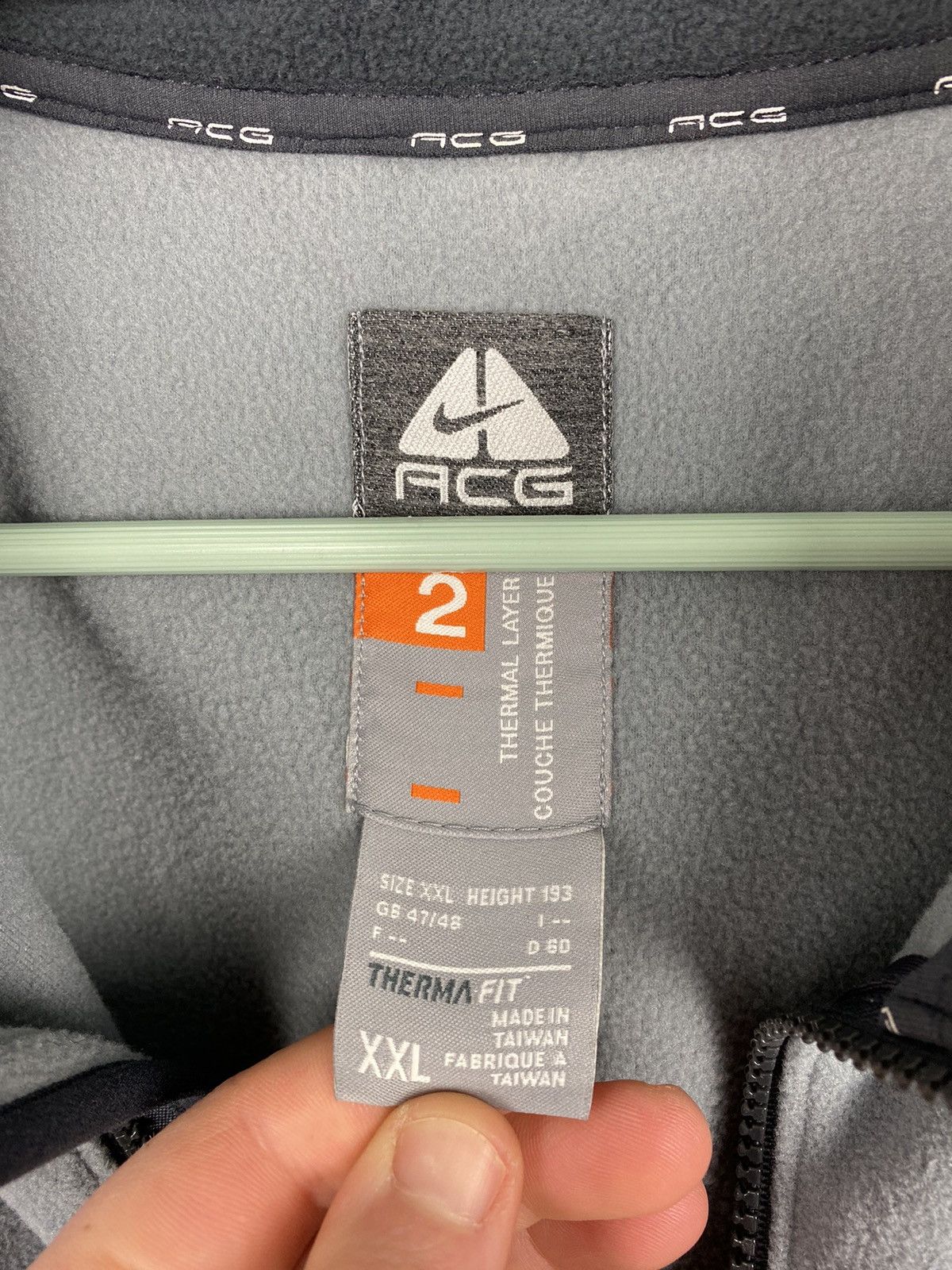 Nike ACG Vintage Nike ACG Fleece Vest like Oakley Arc’teryx Patagonia Size US XXL / EU 58 / 5 - 7 Thumbnail
