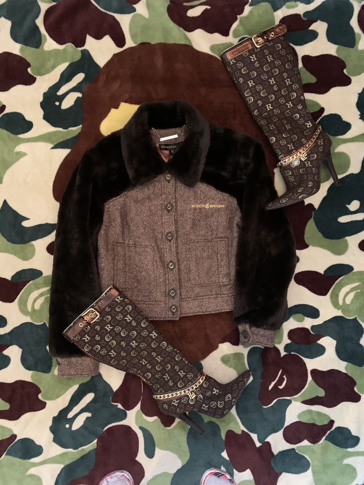 Rocawear × Vintage Women’s Vintage Rocawear Jacket Size M / US 6-8 / IT 42-44 - 1 Thumbnail