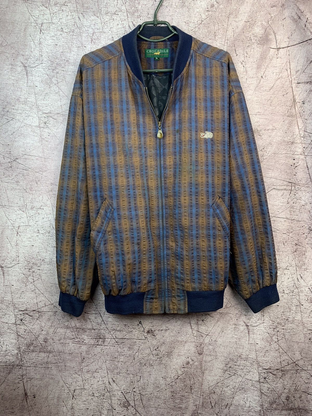 Vintage Vintage Crocodile Japan Mens Plaid Jacket Size US L / EU 52-54 / 3 - 1 Preview